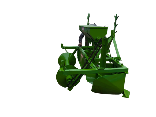 Raised Bed Maker Trench Style with Roller and Fertilizer Mixer - Image 4