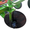 disc attachments for mulching machine