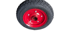 tyre attachment for mulching machine