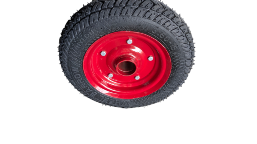 tyre attachment for mulching machine