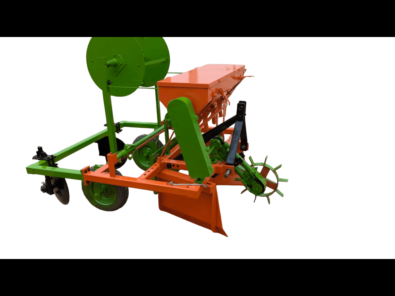 Mini Tractor Mulch Laying Machine with Auto Bed, Drip & Fertilization System (12hp to 28hp)