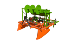 mulch laying bed planter