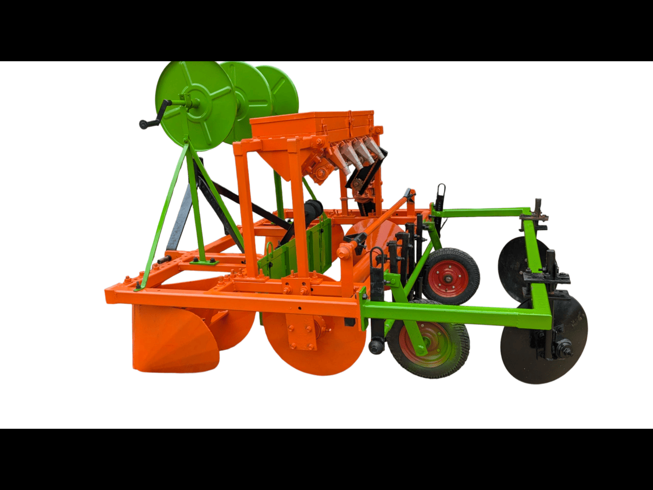 Mulch Laying Cum Multi Crop Bed Planter - 2 in 1 Machine