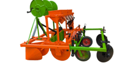 mulch laying cum bed planter