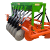Automatic Multi-Crop Seed Cum Ridge Bed Planter with 5 Disc tines, Adjustable Bed Width and Height