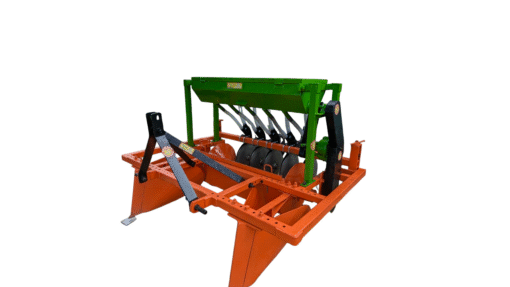 Automatic Multi-Crop Seed Cum Ridge Bed Planter with 5 Disc tines, Adjustable Bed Width and Height - Image 3