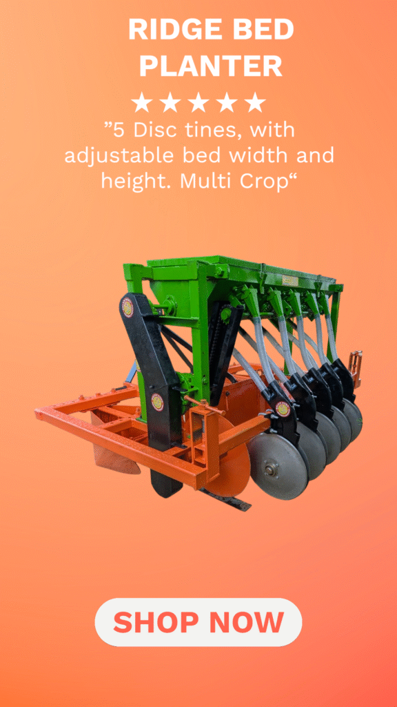 Automatic Multi Crop Ridge Bed Planter