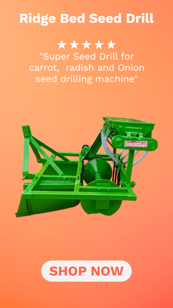 Onion, Radish, carrot bed seed drill